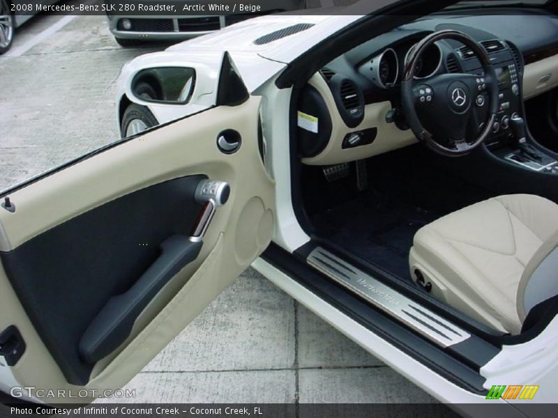  2008 SLK 280 Roadster Beige Interior