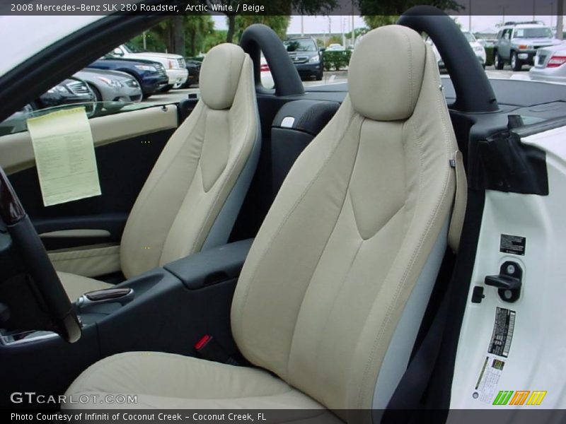  2008 SLK 280 Roadster Beige Interior