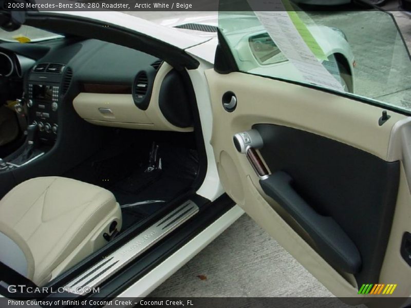  2008 SLK 280 Roadster Beige Interior