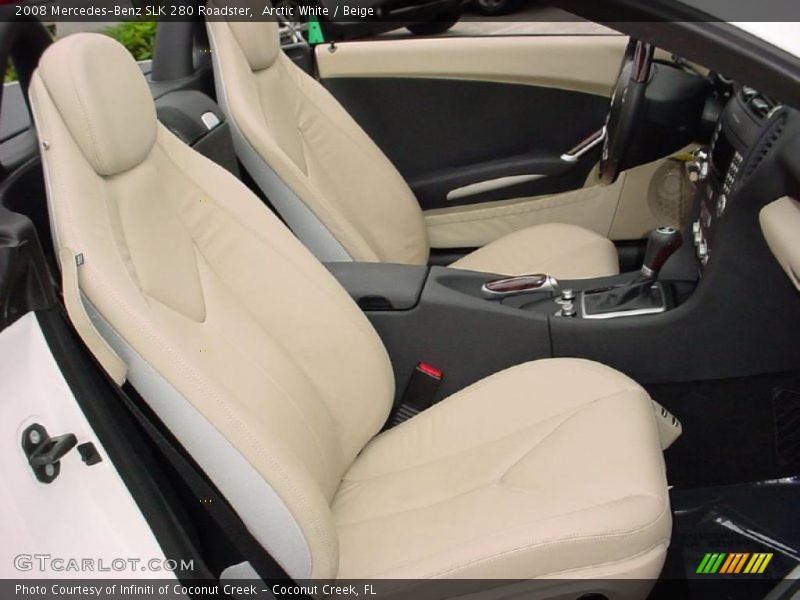  2008 SLK 280 Roadster Beige Interior