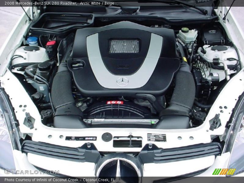  2008 SLK 280 Roadster Engine - 3.0 Liter DOHC 24-Valve VVT V6