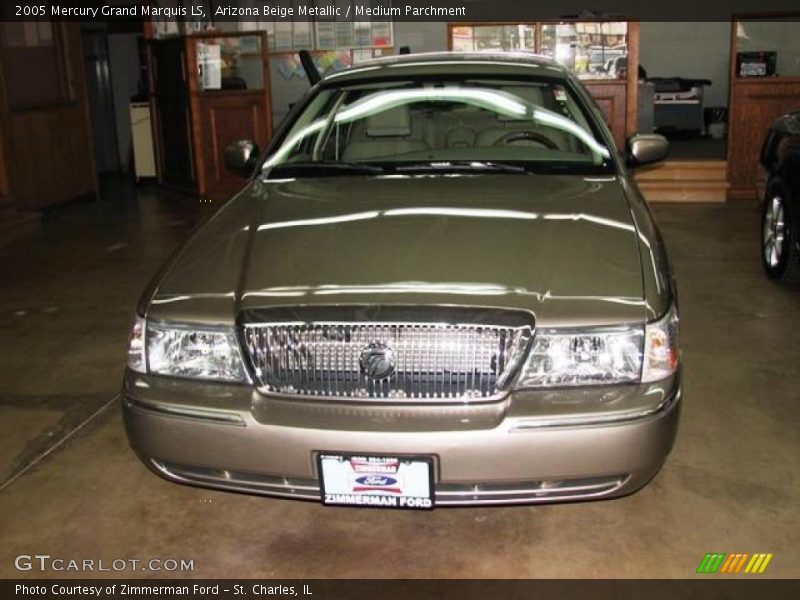 Arizona Beige Metallic / Medium Parchment 2005 Mercury Grand Marquis LS