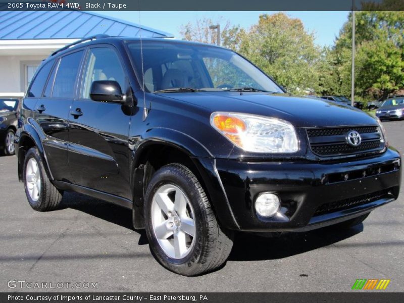 Black / Taupe 2005 Toyota RAV4 4WD