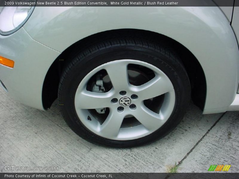  2009 New Beetle 2.5 Blush Edition Convertible Wheel