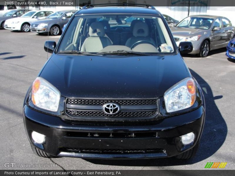 Black / Taupe 2005 Toyota RAV4 4WD