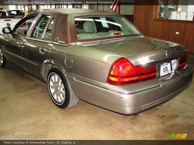 Arizona Beige Metallic / Medium Parchment 2005 Mercury Grand Marquis LS