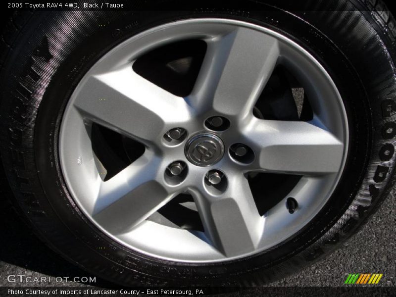 Black / Taupe 2005 Toyota RAV4 4WD