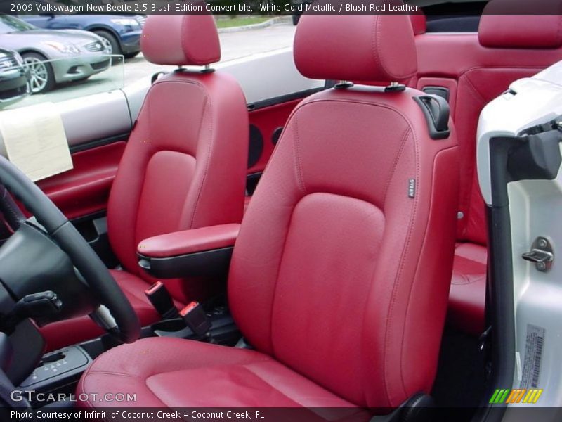  2009 New Beetle 2.5 Blush Edition Convertible Blush Red Leather Interior