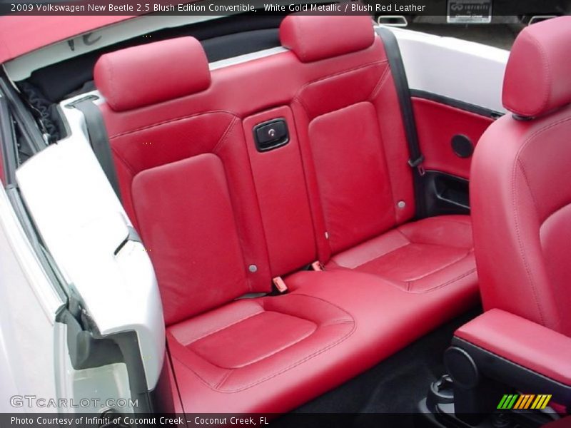 2009 New Beetle 2.5 Blush Edition Convertible Blush Red Leather Interior