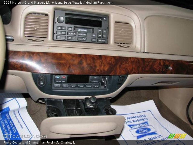 Arizona Beige Metallic / Medium Parchment 2005 Mercury Grand Marquis LS