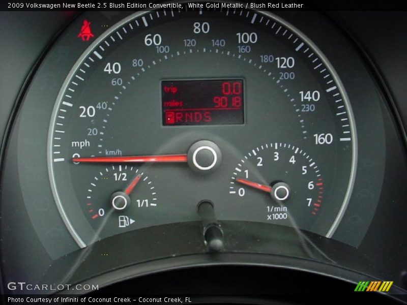  2009 New Beetle 2.5 Blush Edition Convertible 2.5 Blush Edition Convertible Gauges