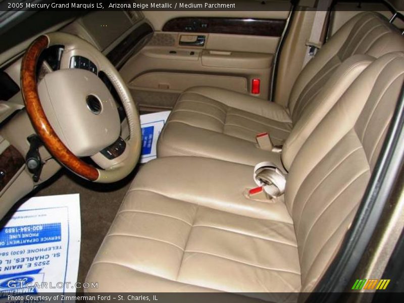 Arizona Beige Metallic / Medium Parchment 2005 Mercury Grand Marquis LS