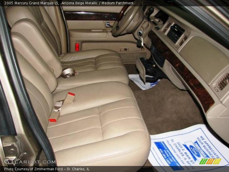 Arizona Beige Metallic / Medium Parchment 2005 Mercury Grand Marquis LS