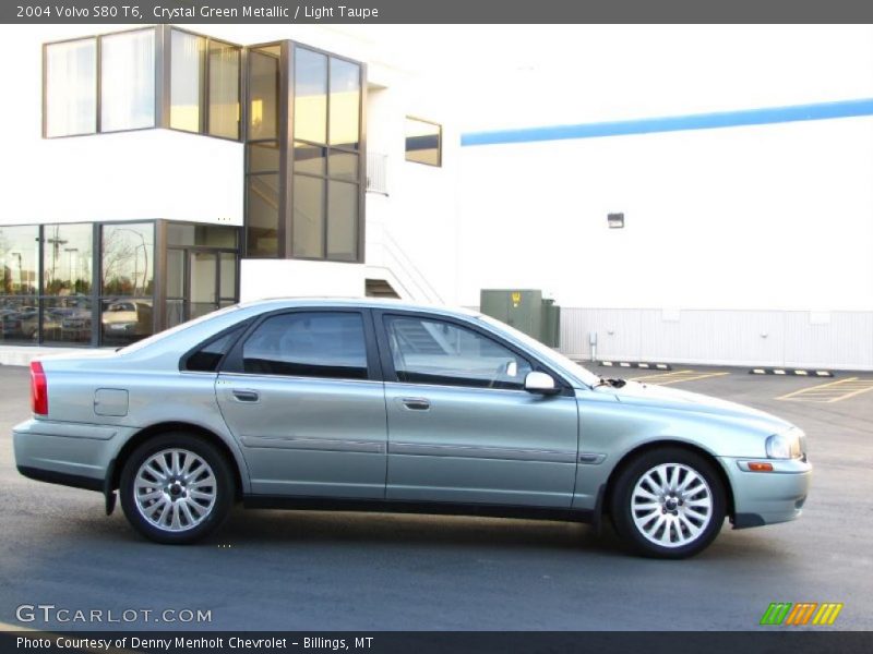 Crystal Green Metallic / Light Taupe 2004 Volvo S80 T6