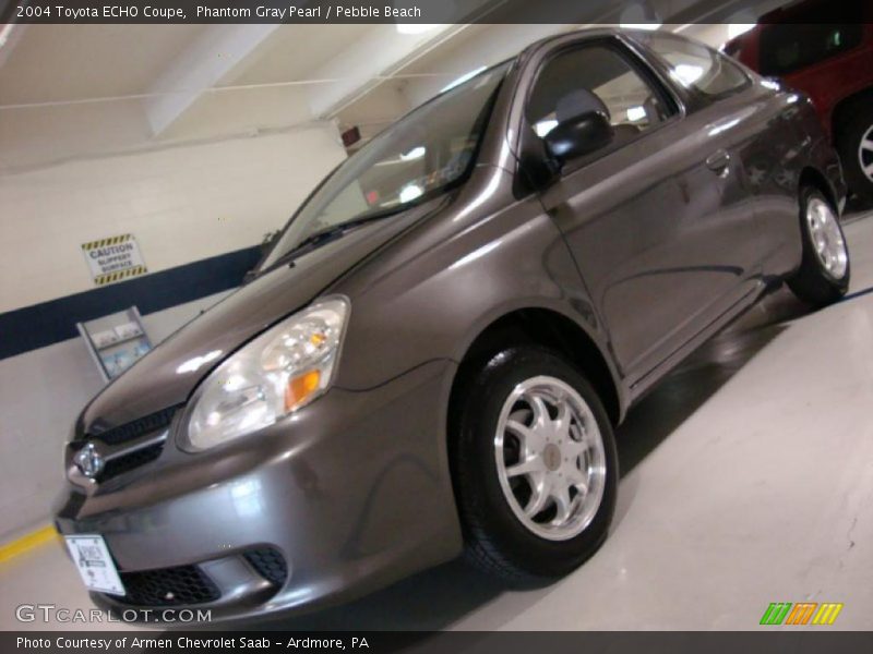 Phantom Gray Pearl / Pebble Beach 2004 Toyota ECHO Coupe
