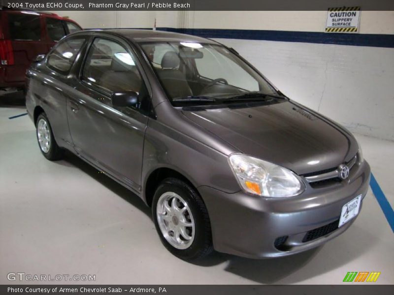 Phantom Gray Pearl / Pebble Beach 2004 Toyota ECHO Coupe