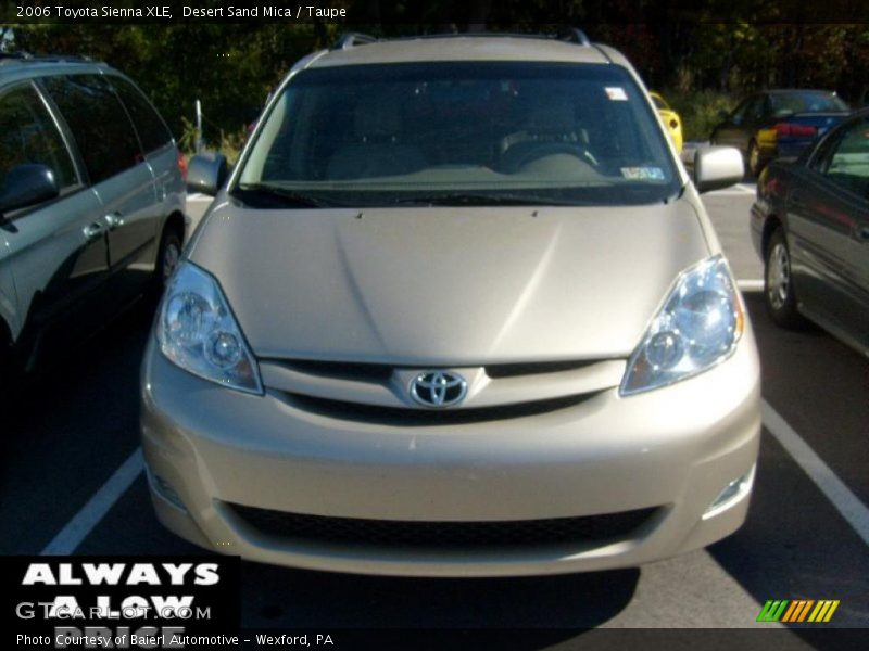 Desert Sand Mica / Taupe 2006 Toyota Sienna XLE