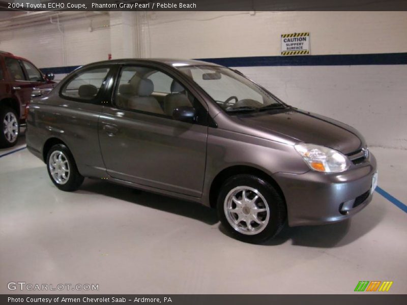 Phantom Gray Pearl / Pebble Beach 2004 Toyota ECHO Coupe