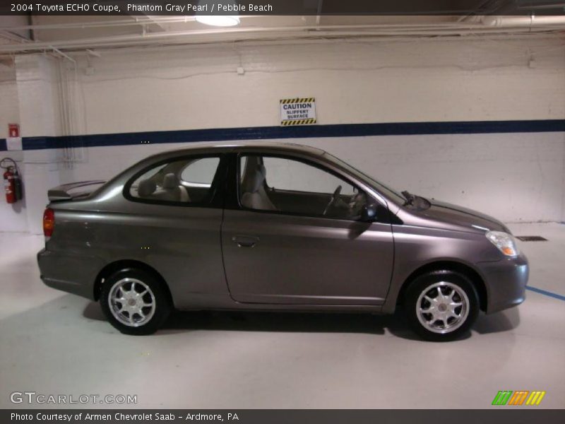 Phantom Gray Pearl / Pebble Beach 2004 Toyota ECHO Coupe