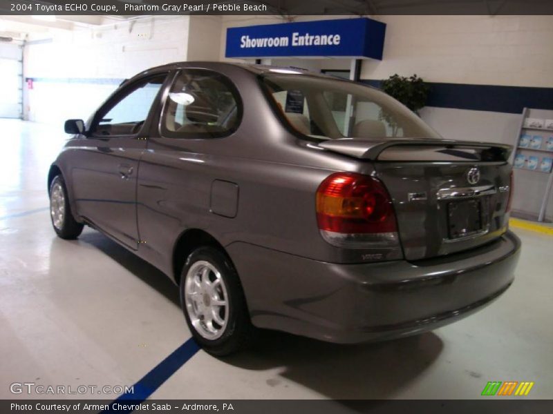 Phantom Gray Pearl / Pebble Beach 2004 Toyota ECHO Coupe