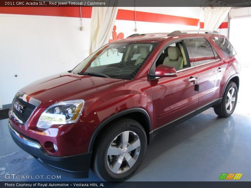 Red Jewel Tintcoat / Cashmere 2011 GMC Acadia SLT