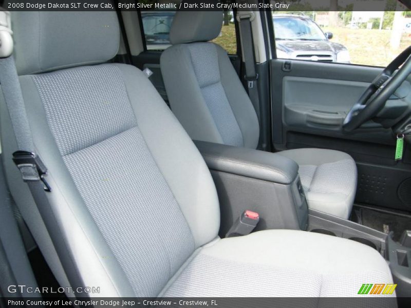  2008 Dakota SLT Crew Cab Dark Slate Gray/Medium Slate Gray Interior