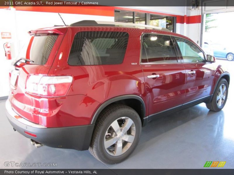 Red Jewel Tintcoat / Cashmere 2011 GMC Acadia SLT