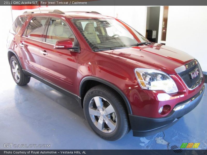 Red Jewel Tintcoat / Cashmere 2011 GMC Acadia SLT