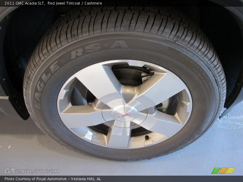 Red Jewel Tintcoat / Cashmere 2011 GMC Acadia SLT