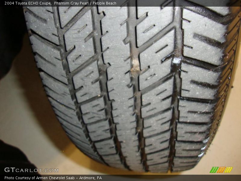 Phantom Gray Pearl / Pebble Beach 2004 Toyota ECHO Coupe
