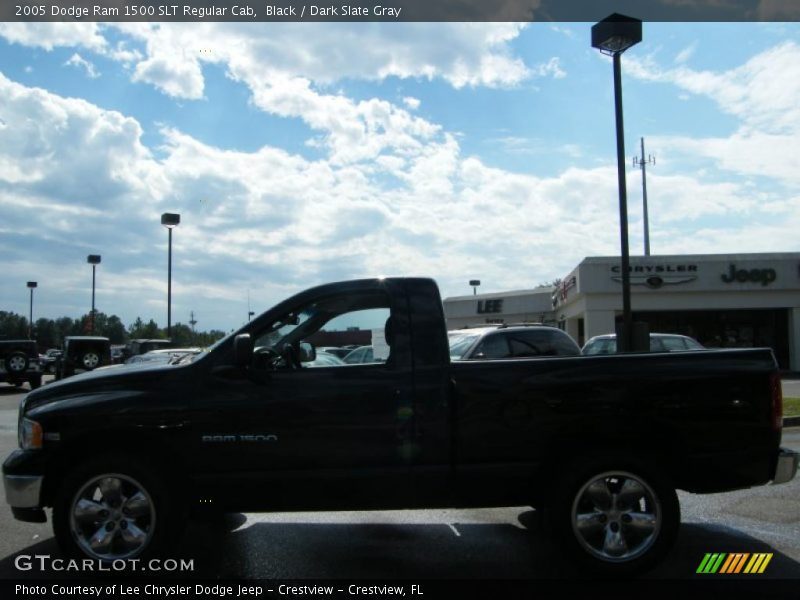 Black / Dark Slate Gray 2005 Dodge Ram 1500 SLT Regular Cab