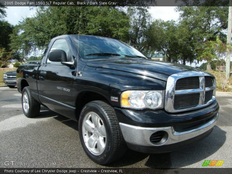 Black / Dark Slate Gray 2005 Dodge Ram 1500 SLT Regular Cab