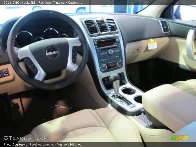 Red Jewel Tintcoat / Cashmere 2011 GMC Acadia SLT