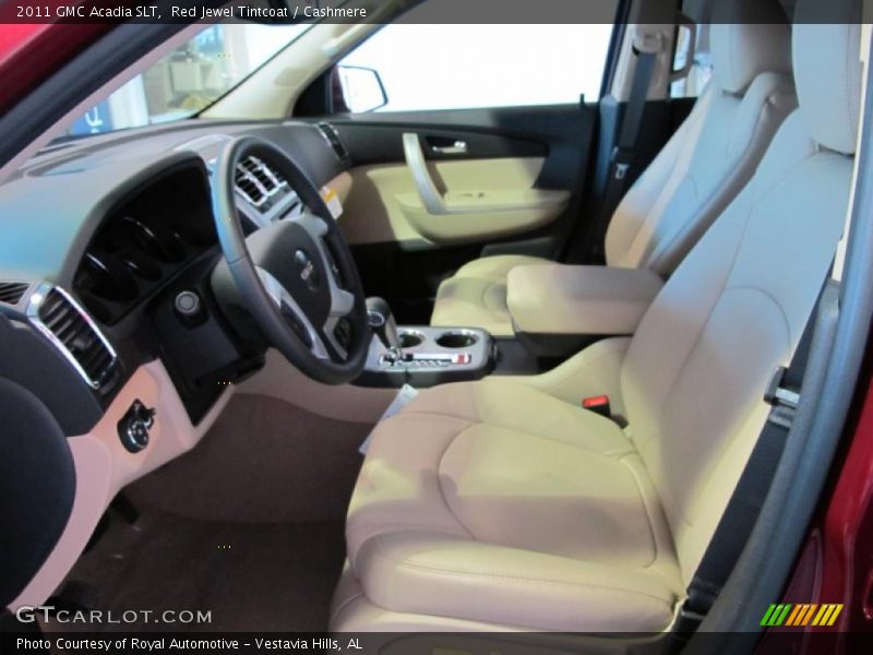 Red Jewel Tintcoat / Cashmere 2011 GMC Acadia SLT