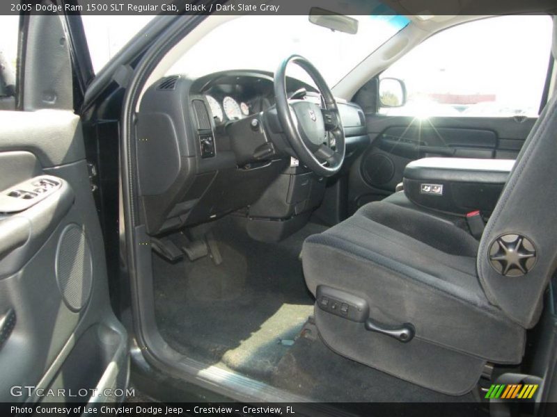 Black / Dark Slate Gray 2005 Dodge Ram 1500 SLT Regular Cab