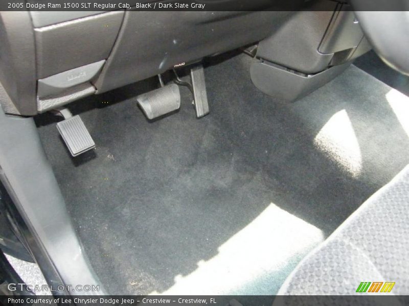 Black / Dark Slate Gray 2005 Dodge Ram 1500 SLT Regular Cab