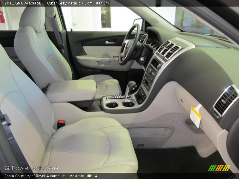  2011 Acadia SLT Light Titanium Interior