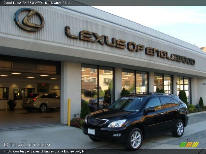 Black Onyx / Black 2008 Lexus RX 350 AWD