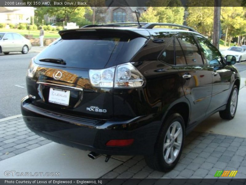 Black Onyx / Black 2008 Lexus RX 350 AWD