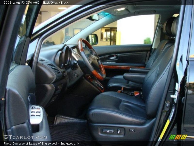 Black Onyx / Black 2008 Lexus RX 350 AWD