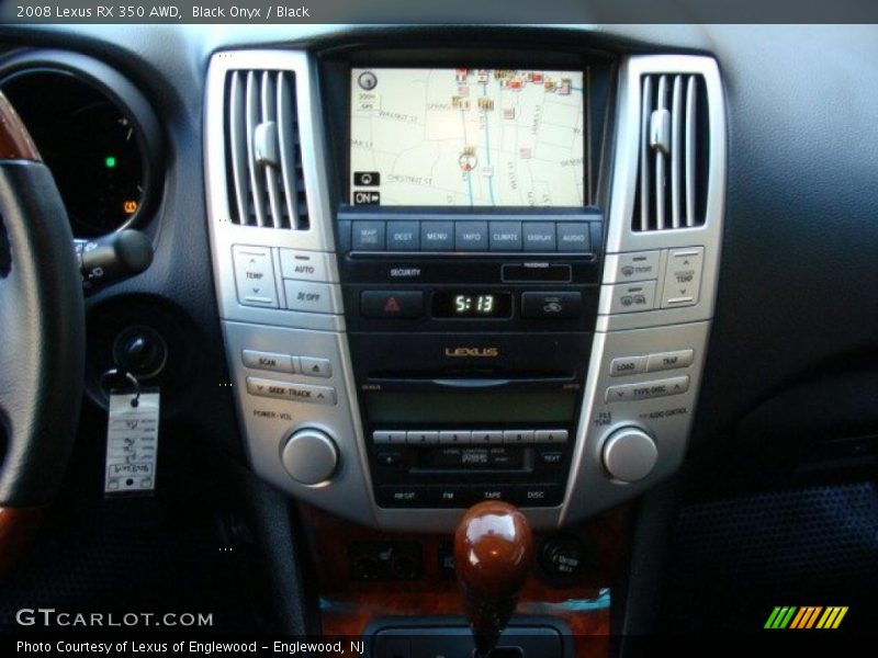 Black Onyx / Black 2008 Lexus RX 350 AWD
