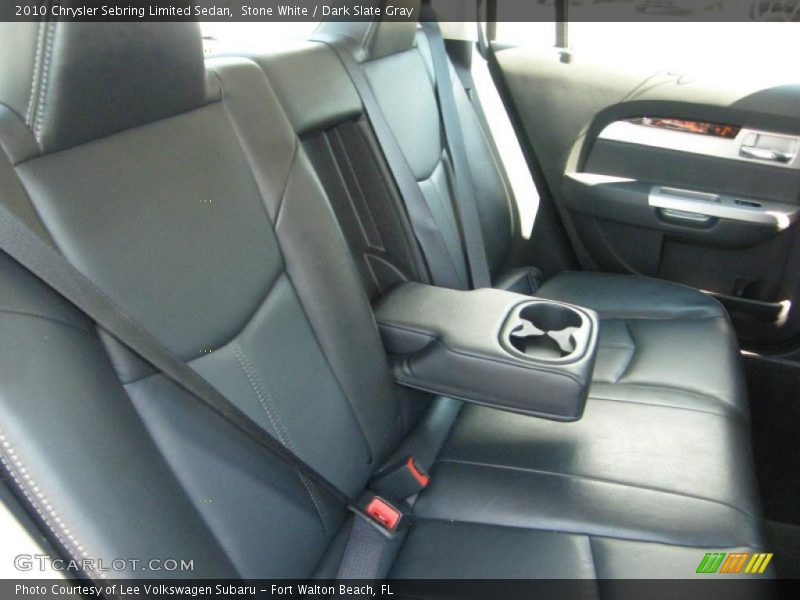 Stone White / Dark Slate Gray 2010 Chrysler Sebring Limited Sedan