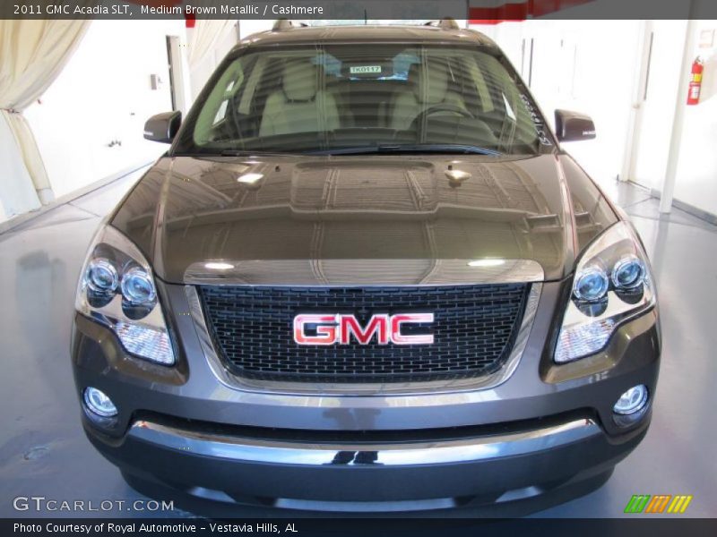 Medium Brown Metallic / Cashmere 2011 GMC Acadia SLT