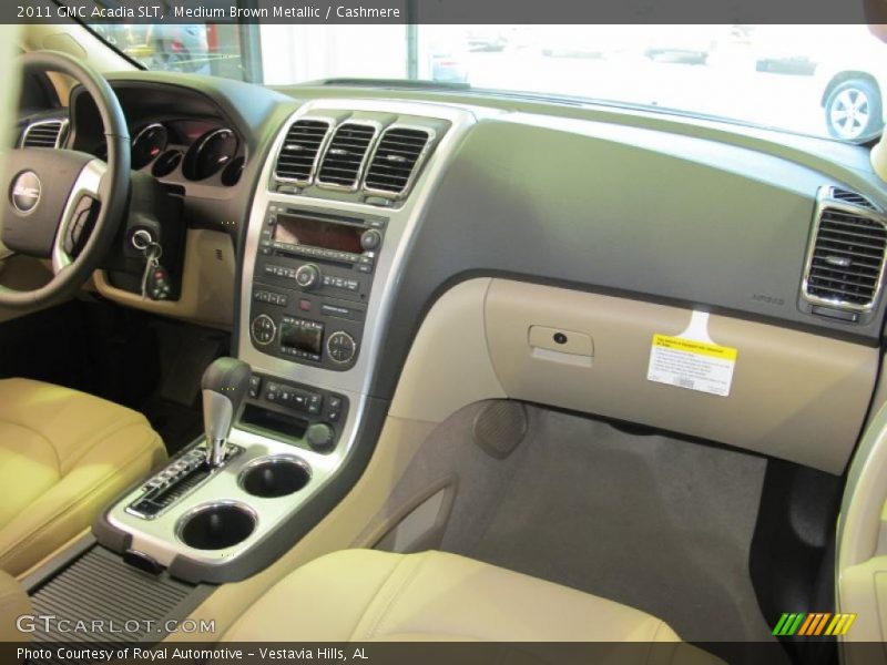 Medium Brown Metallic / Cashmere 2011 GMC Acadia SLT