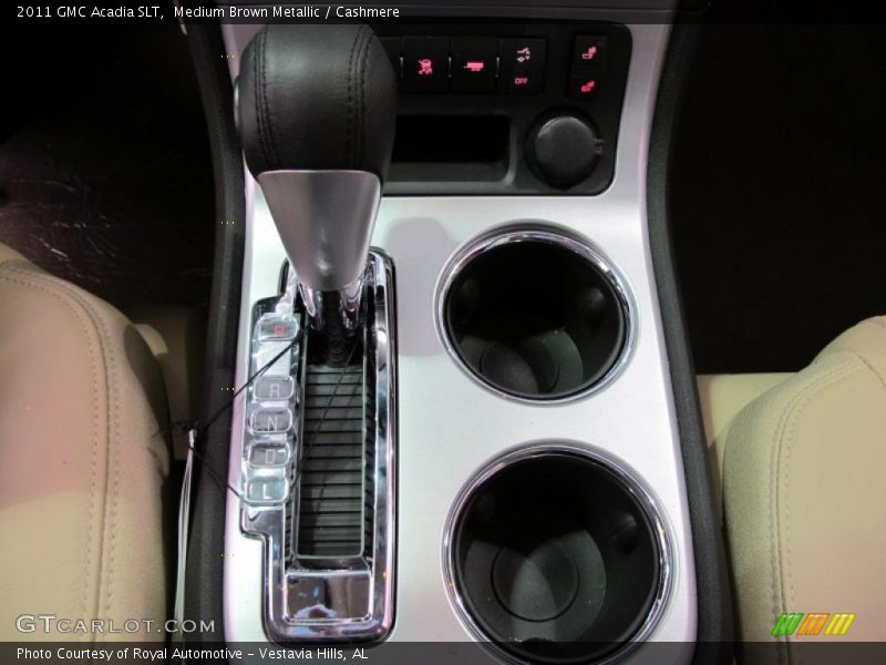 Medium Brown Metallic / Cashmere 2011 GMC Acadia SLT
