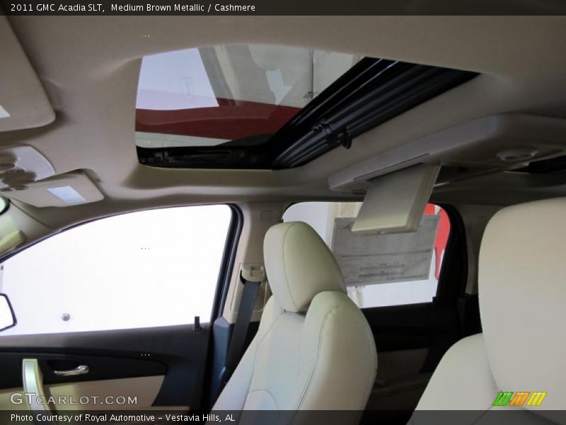 Medium Brown Metallic / Cashmere 2011 GMC Acadia SLT