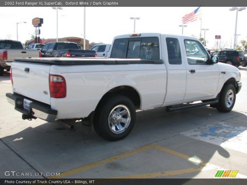 Oxford White / Dark Graphite 2002 Ford Ranger XL SuperCab