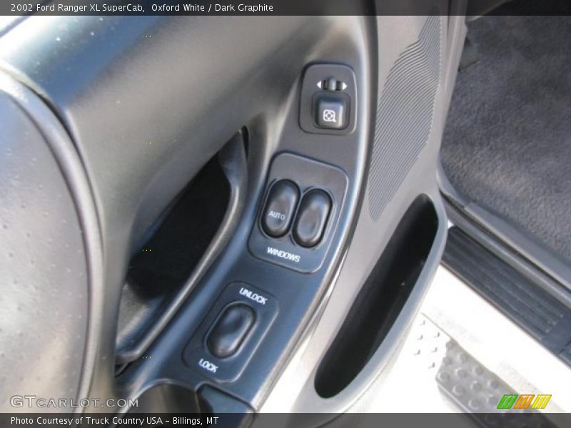 Oxford White / Dark Graphite 2002 Ford Ranger XL SuperCab