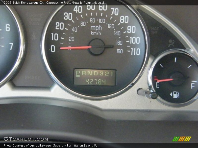 Cappuccino Frost Metallic / Light Neutral 2005 Buick Rendezvous CX