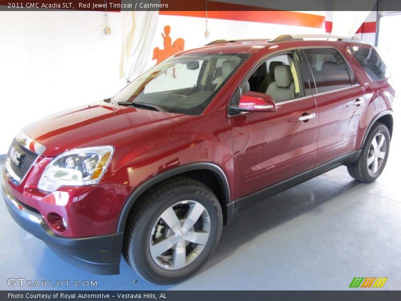 Red Jewel Tintcoat / Cashmere 2011 GMC Acadia SLT